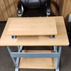 Computer desk and Chair