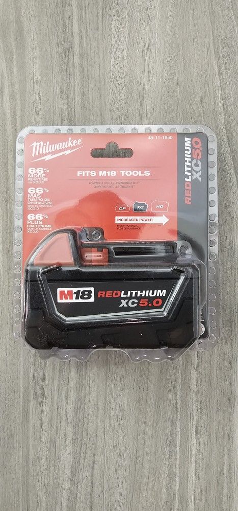 Milwaukee 5.0 battery