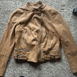 Women’s Vegan Leather Free People Moto Jacket 
