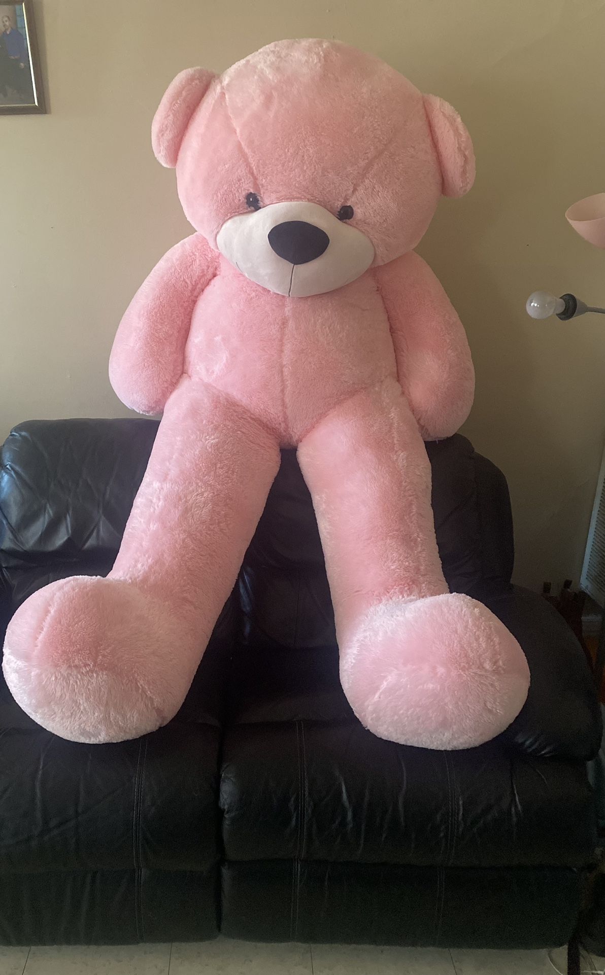 Life-size Pink Teddy Bear