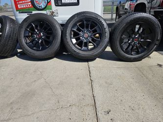 Tundra trd wheels 20 inches and Bridgestone tires $490 set of four 👌