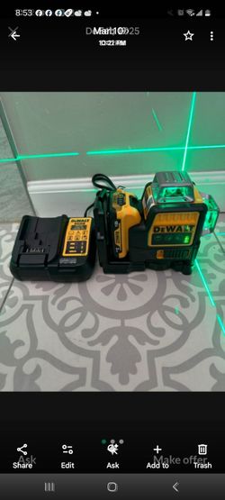 Dewalt  laser level brand new 150.00  come with carry case