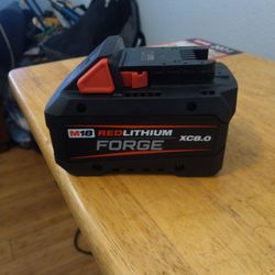 M18 Red Lithium FORGE XC8.0