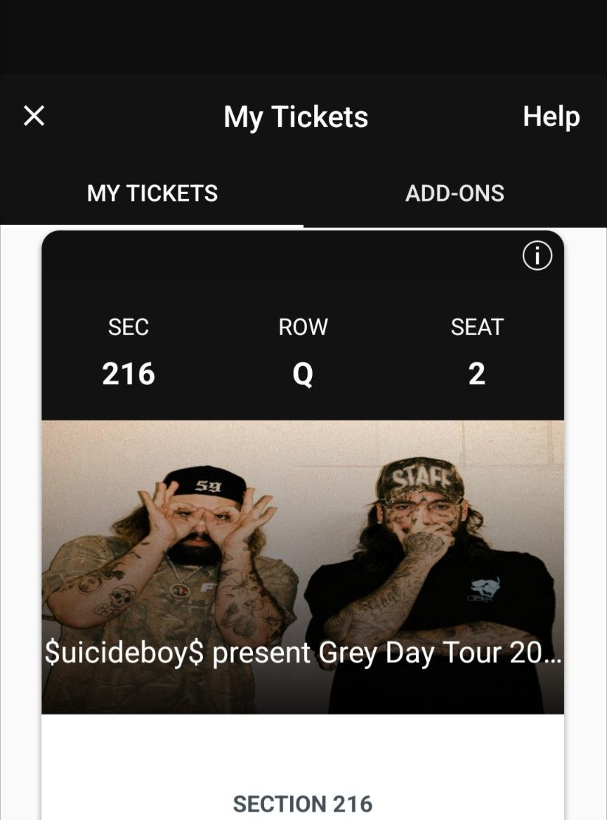 Suicideboys 09/05/25 