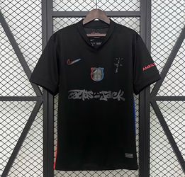 Barcelona 24-25 Away Jersey Travis Scott Edition
