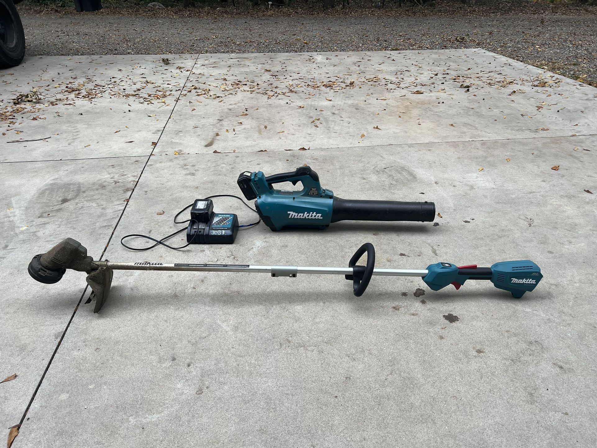 Makita leaf blower and weed Wacker 