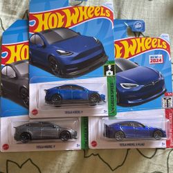 Hotwheels Tesla Model y / S Plaid