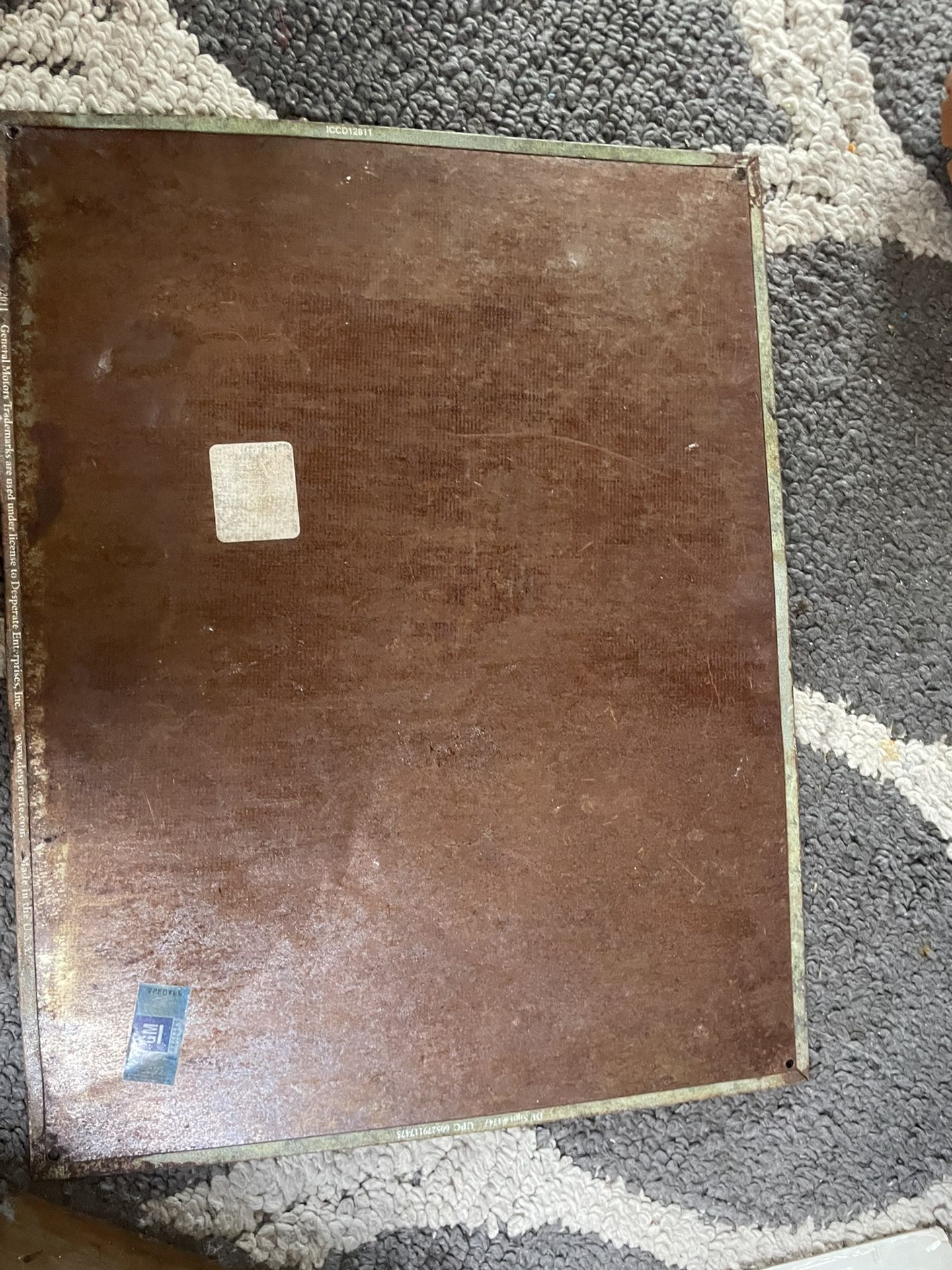 Metal Picture Of Chevy Trucks