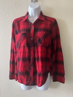 Abercrombie & Fitch Womens plaid Shirt
