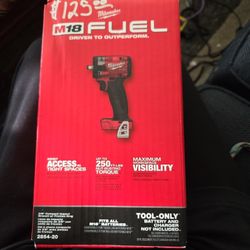Milwuakee M18 Fuel 3/8 Compact Impact Wrench W/ Friction Ring