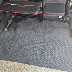 Bench Press And Mat