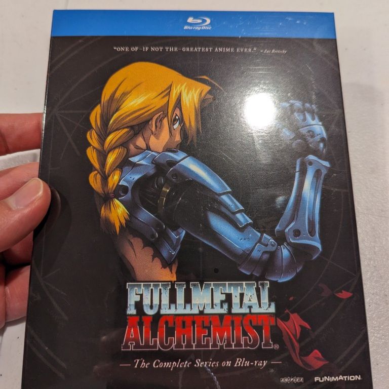 Fullmetal Alchemist Blu Ray Brand New Sealed Slip Cover