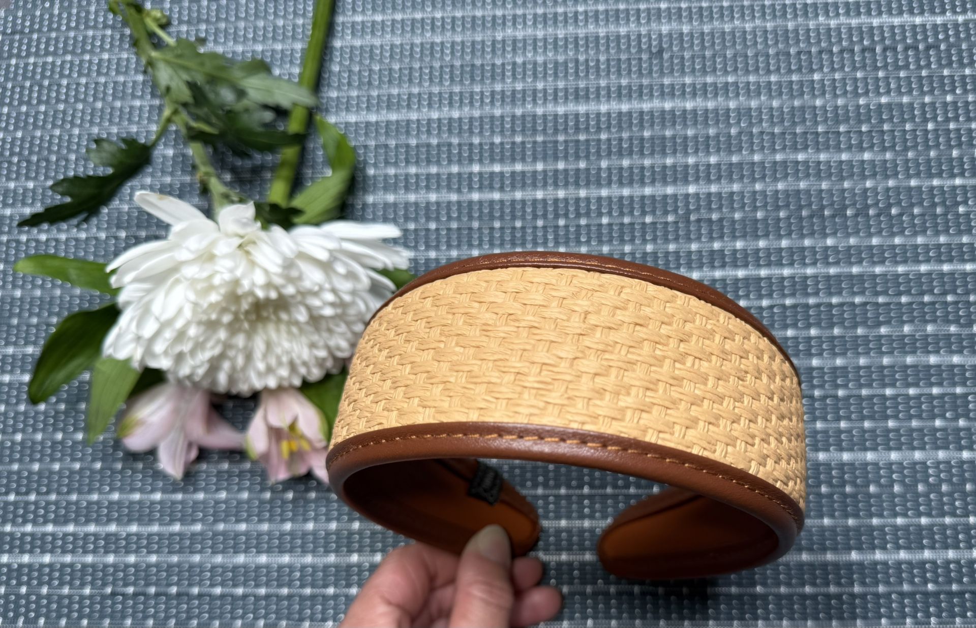 Wide Headband Camel