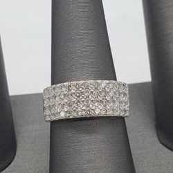 14kt White Gold Diamond Ring