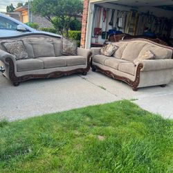 Sofa Couch Set (Free Delivery)