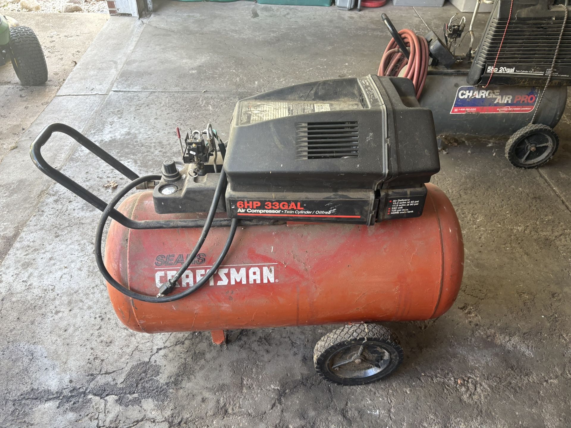 Air Compressor $75