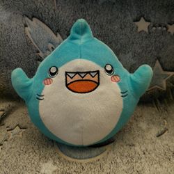 Thicc Shark Plush Toy "Sharky" 7"inch Tall