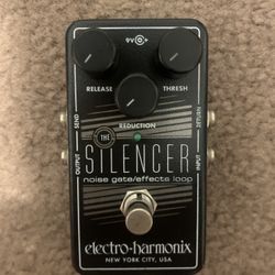 EHX Electro Harmonix Silencer Noise Gate Guitar Pedal