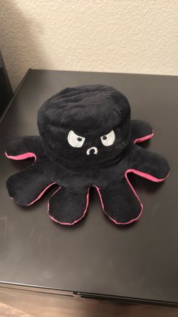Reversible Octopus plushie
