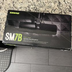 Shure SM7B Cardioid Dynamic Vocal Microphone Legendary