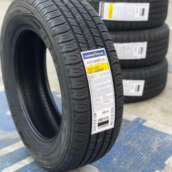 205/60r16 goodyear NEW Set of Tires installed and balanced for FREE