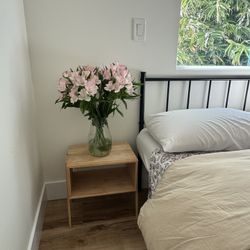 Small Beige Bedside Stands