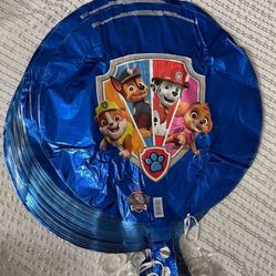 Paw Patrol Birthday Party Ballon’s x40