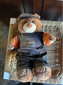 Harley Davidson Birthday Bear