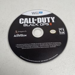 Call Of Duty Black Ops 2 Wii U Game