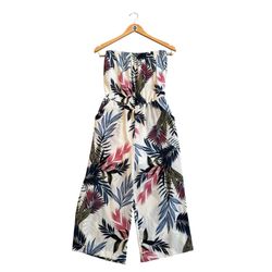 Major Motion Pictures Studios / Tv Show Wardrobe medium purple snow womens tropical jumpsuit new without tag