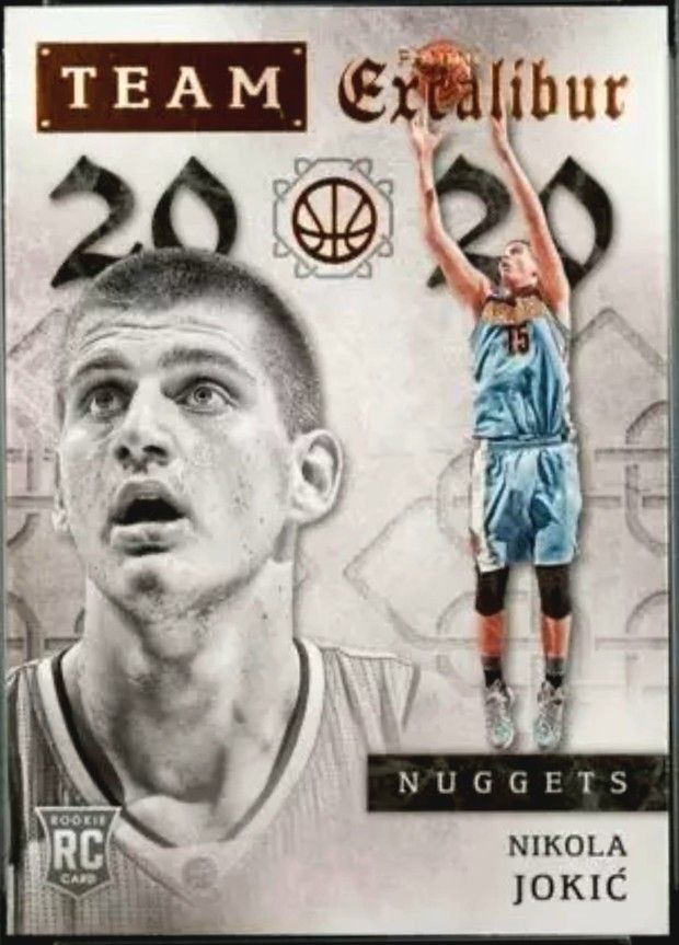 Nikola Jokic 2015 Excalibur #37 Team 2020 Rookie Card