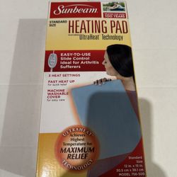 New Sunbeam Heating Pad