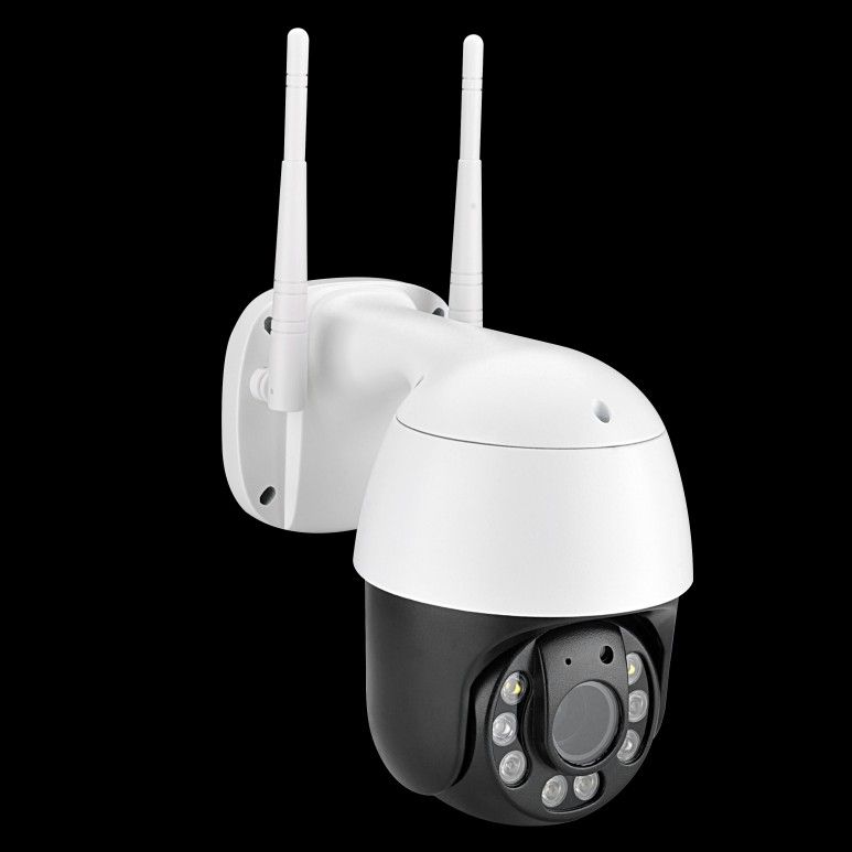 Outdoor 2.5inch PTZ 2.4G WiFi Security Camera Wireless Surveillance HD 1080P Pan/Tilt 5X Optical Zoom 150ft Night Vision Two-Way Audio IP66 Weatherpro