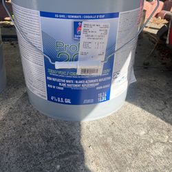 5 Gal Interior Eggshell Cream Color