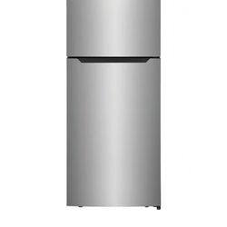 17.6 cu. ft. Top Freezer Refrigerator in Brushed Steel, ENERGY STAR - New In Box - Only $500, Was 800