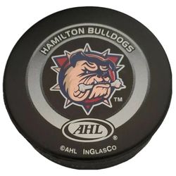 Ahl Hamilton Bulldogs Game Puck