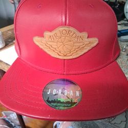 Red Retro Air Jordan Snapback