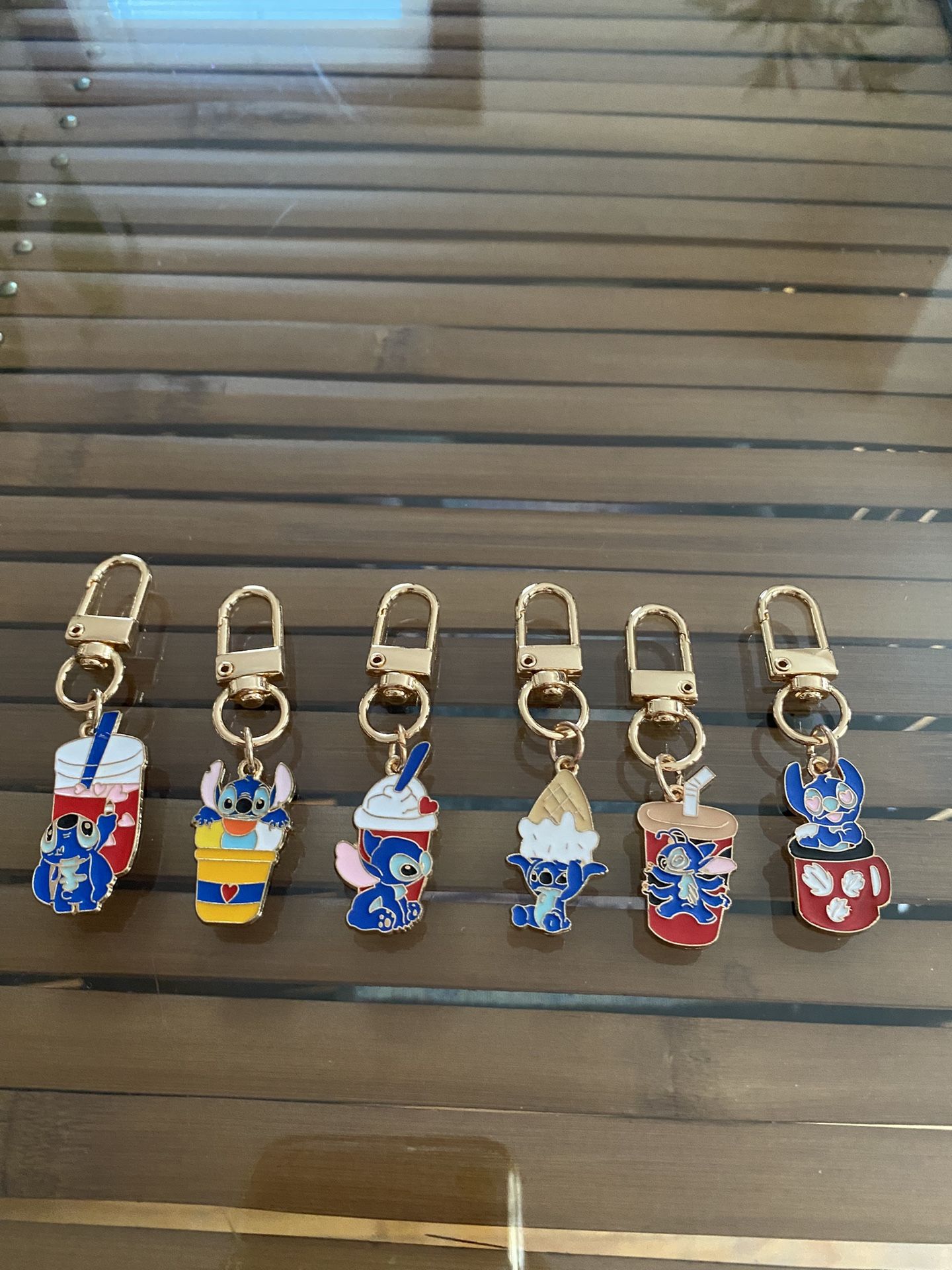 STITCH KEYCHAIN CHARMS