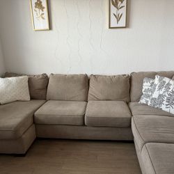 Brown Sectional Couch