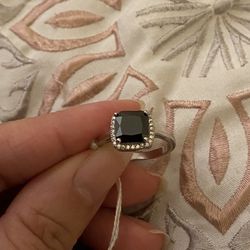 Real 925 Sterling Silver Wedding Ring Size 8