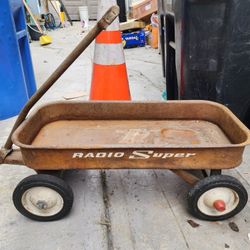 Radio Super metal wagon