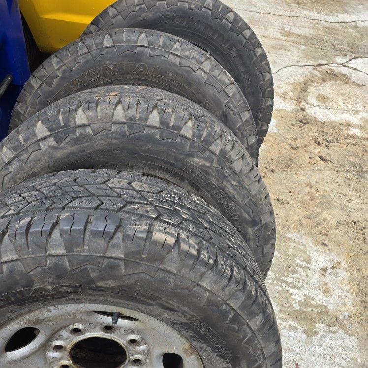 2002 2500hd Wheels And Tires
