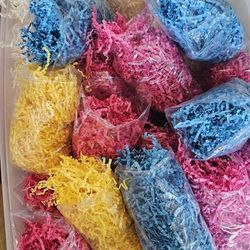 Paper Grass For Easter Eggs And Flowers Decorations 