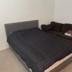 Bed Frame, mattress