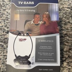 TV Ears 5.0 Analog Wireless TV Listening System