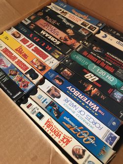 Over 100 VHS Tapes  
