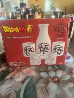 Dragon ball super 5 piece ceramic drinkware set
