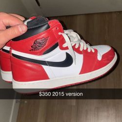2015 Jordan 1 Chicago 
