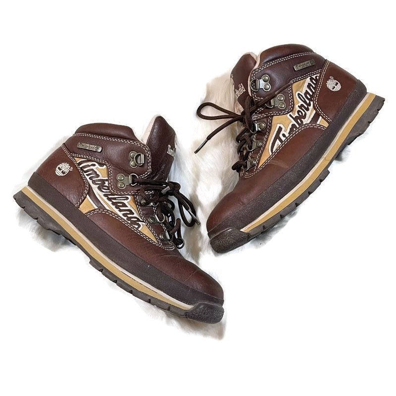 Timberland Retro Signature Brown/Beige Leather Hiker Boot