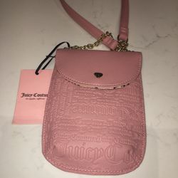 Juicy Couture - Embossed Purse (Crossbody/Pink) - BRAND NEW!